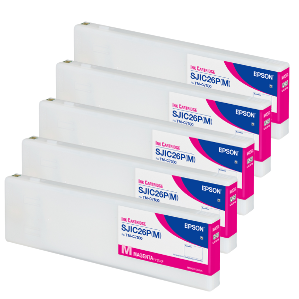 Epson C7500 Tintenkartuschen Magenta 5er Set